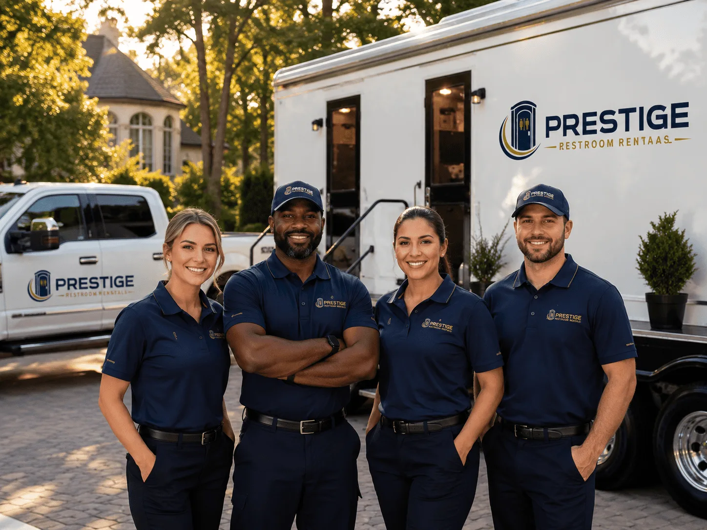 Trusted Luxury Portable Restrooms company in Sterling, OH
